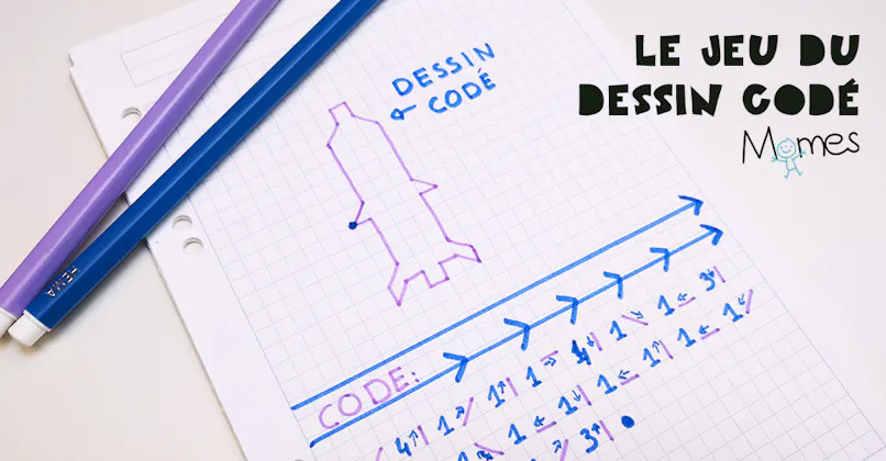 Dessin Code Math Les dessins codés | MOMES