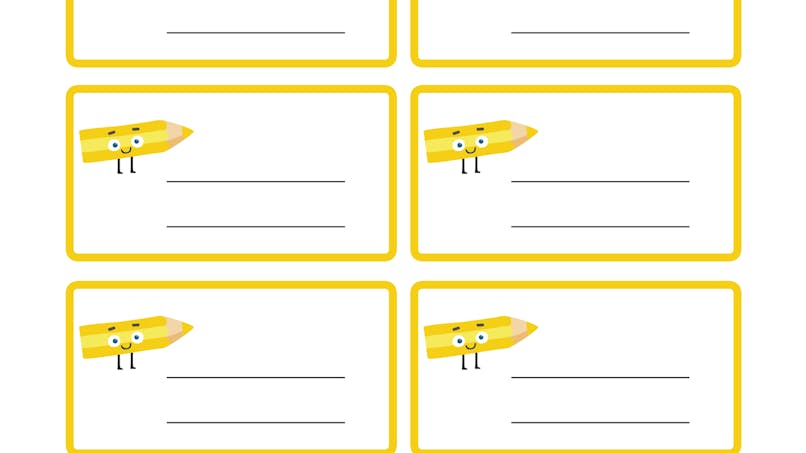 Les Etiquettes A Imprimer Jaune Momes Net Les Etiquettes A Imprimer Jaune Momes Net