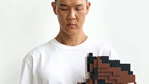 Les incroyables baskets en Lego de Tom Yoo