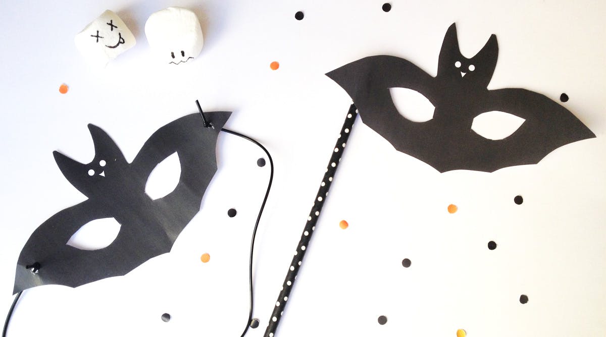 Masque d'Halloween à imprimer : la Chauve-Souris !
