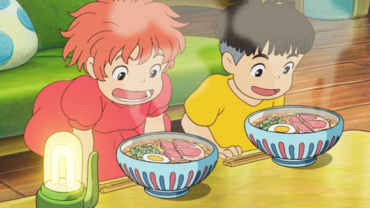 Les nouilles de Ponyo Les nouilles de Ponyo