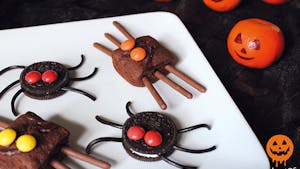 Les petites bêtes d'Halloween, aux biscuits Oreo et aux brownies