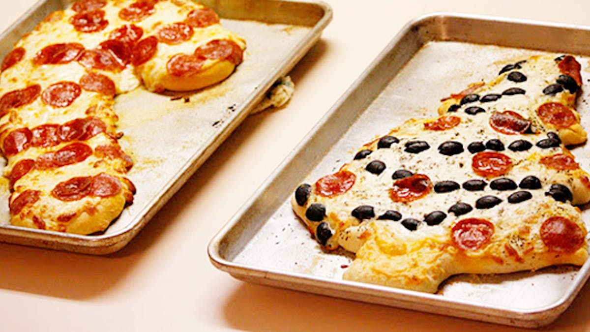 les pizzas de noel les pizzas de noel
