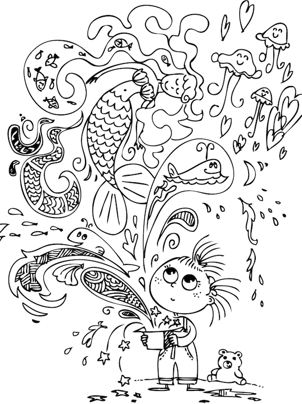 Les Poissons De La Mer Rouge Comptine