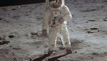 Les premiers pas de l'Homme sur la Lune