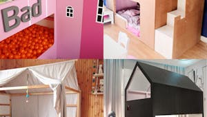 Les super transformations de lit pour enfant KURA d'Ikea