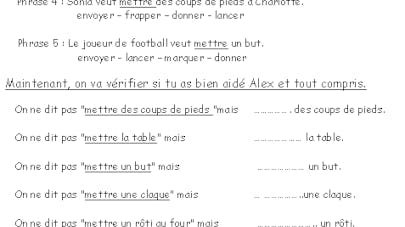 Les synonymes du verbe Mettre CE1 MOMES net Les synonymes du verbe Mettre CE1 MOMES net