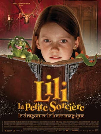 Affiche Lili la Petite Sorcière, le Dragon et le Livre
      magique