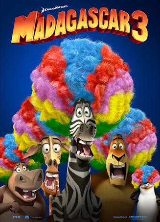 Affiche Madagascar 3