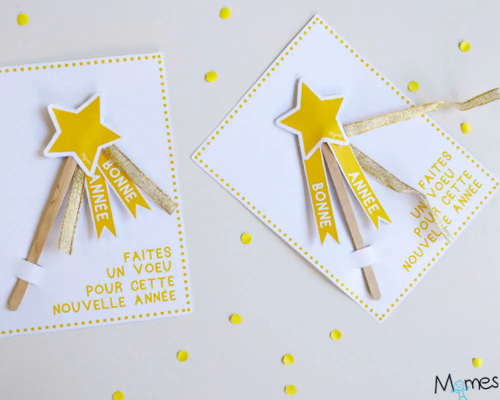 Diy Cartes De Vœux Du Nouvel An A Faire Avec Les Enfants Momes Net Diy Cartes De Vœux Du Nouvel An A Faire Avec Les Enfants Momes Net