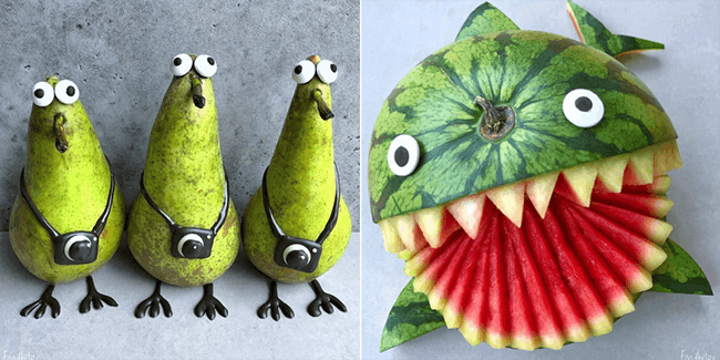 Cette Maman Geniale Transforme Les Fruits Et Legumes En Personnages Adorables Momes Net Cette Maman Geniale Transforme Les Fruits Et Legumes En Personnages Adorables Momes Net