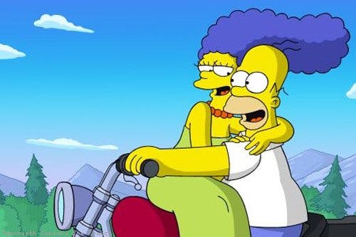 Marge et Homer (Les Simpson)