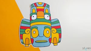 Masque Inca / Azteque