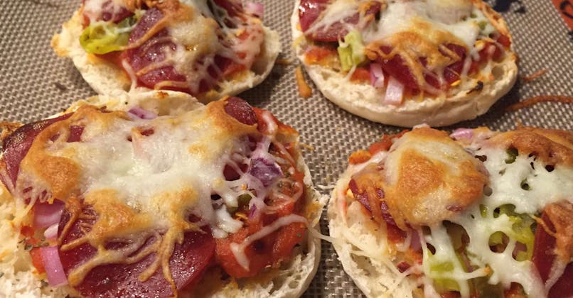 Mini pizza extra-fromage
