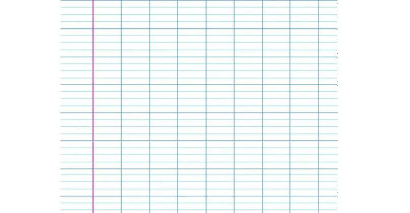 Feuille A4 Avec Ligne Pour écrire Droit à Imprimer Pdf | Chtoby Pomnili