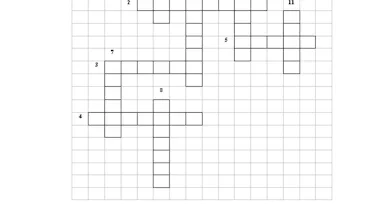 Mots croisés sur l'école | MOMES