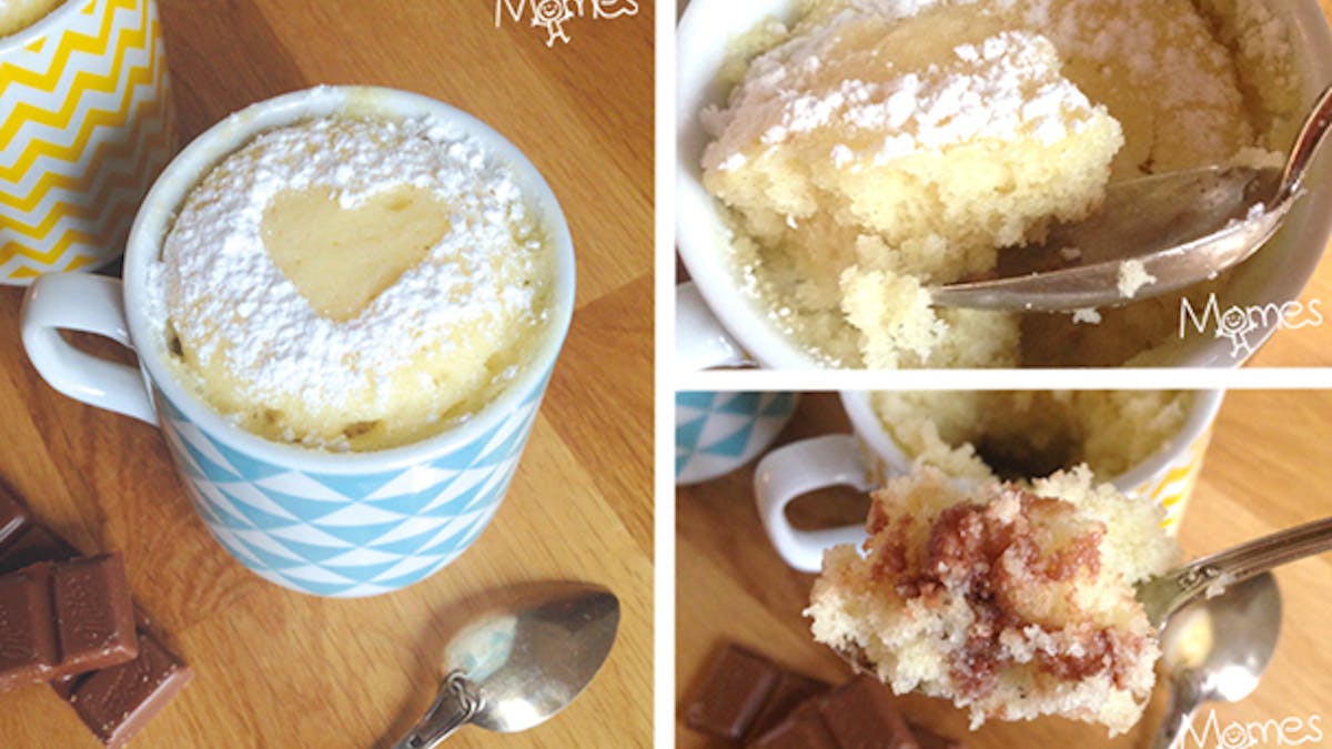 Recette Mug Cake Au Yaourt Et Coeur Coulant Au Chocolat Momes Net Recette Mug Cake Au Yaourt Et Coeur Coulant Au Chocolat Momes Net