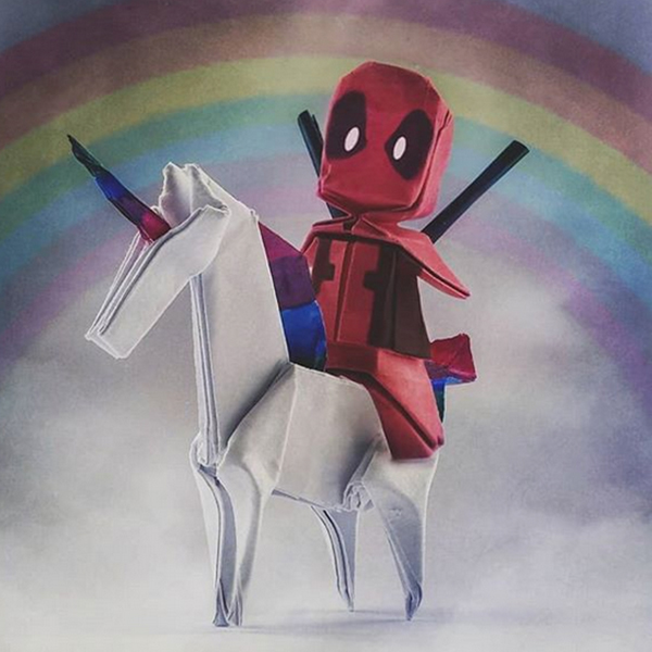 Nos héros préférés en origami