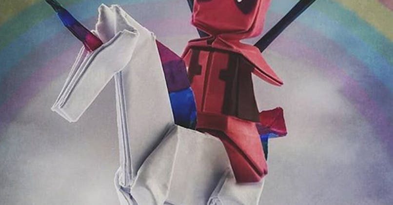 personnages origami héros préférés Louise Cassidy