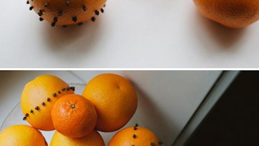 orange et clous de girofle