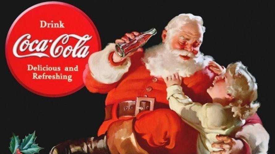 Publicité Coca-Cola - origine du père noel