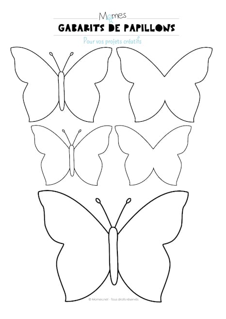 Papillon A Imprimer Momes Net Papillon A Imprimer Momes Net