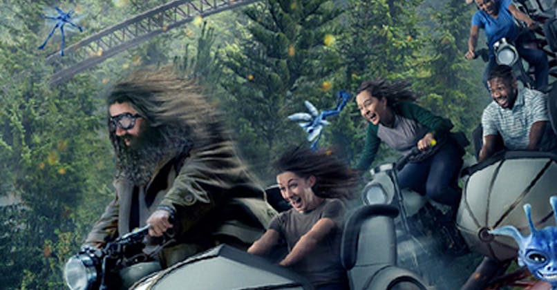 attraction Hagrid moto rollercoaster parc Harry Potter
      Orlando