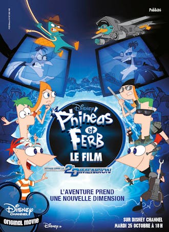 Affiche Phinéas et Ferb