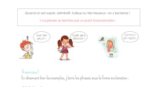 Exercice - Phrases exclamatives