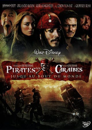 Affiche Pirates des Caraïbes - Jusqu'au bout du
      monde