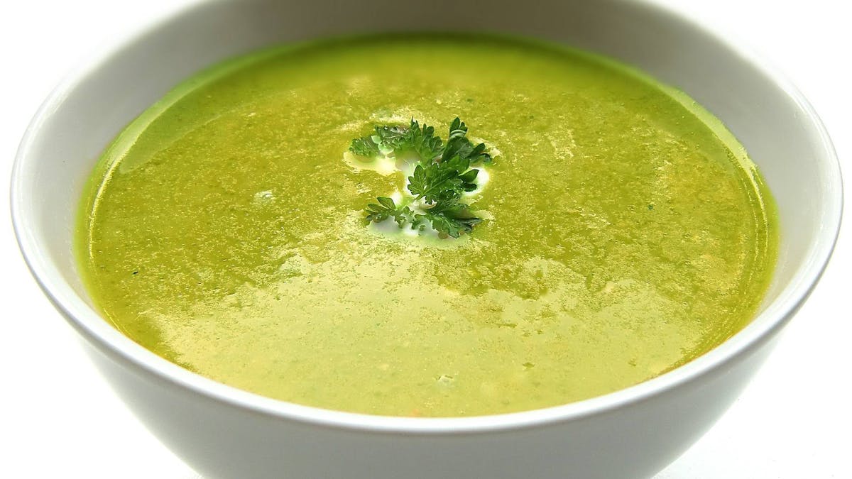Potage aux courgettes Potage aux courgettes