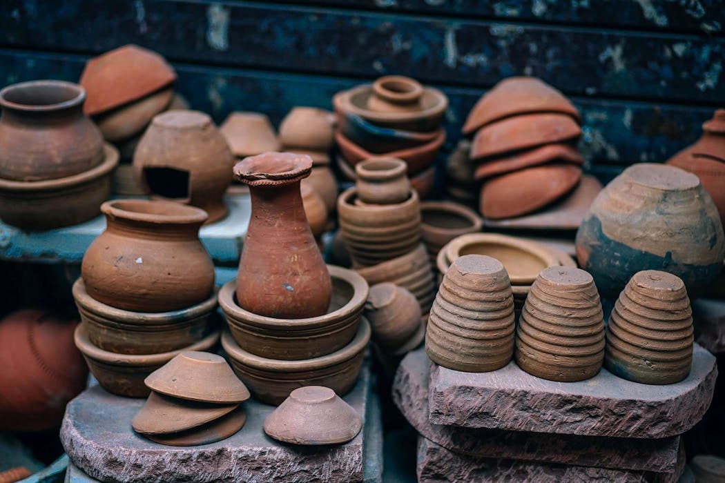 des poteries anciennes