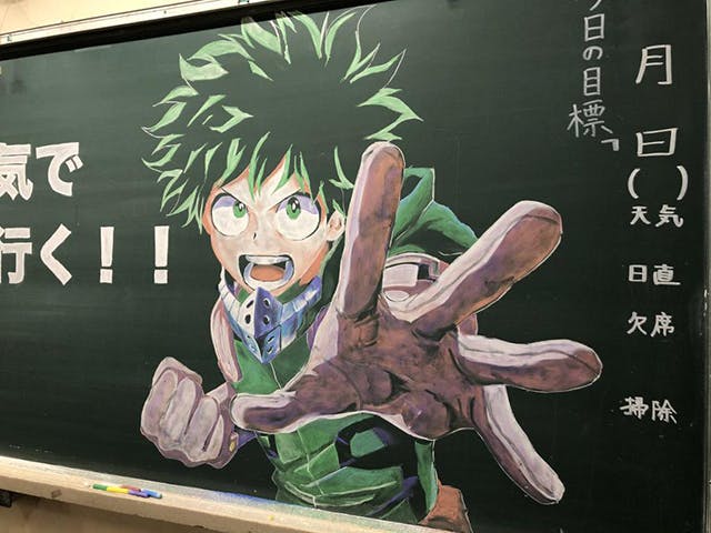 Ce Professeur Japonais Encourage Ses Eleves Avec De Superbes Dessins Au Tableau Momes Net Ce Professeur Japonais Encourage Ses Eleves Avec De Superbes Dessins Au Tableau Momes Net
