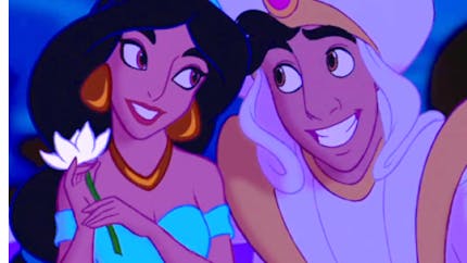 Quand Aladdin demande Jasmine en mariage pour de vrai !