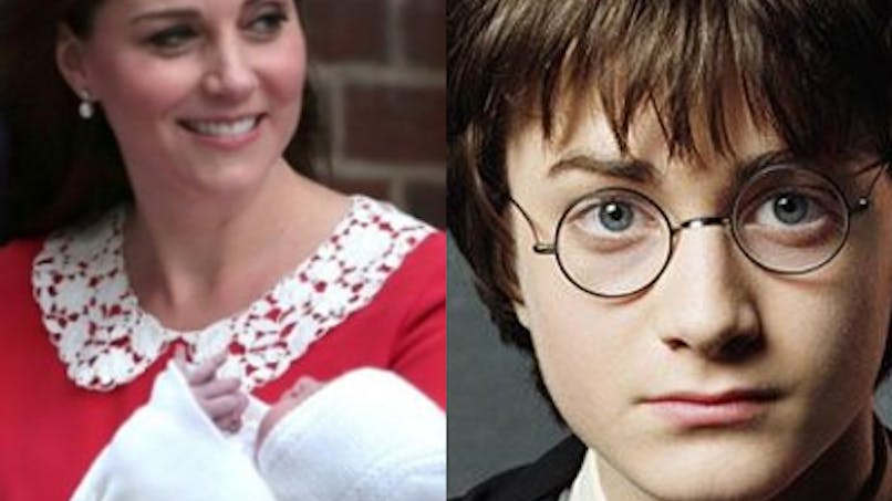 Royal Baby Harry Potter prénoms Louis Arthur
      Charles
