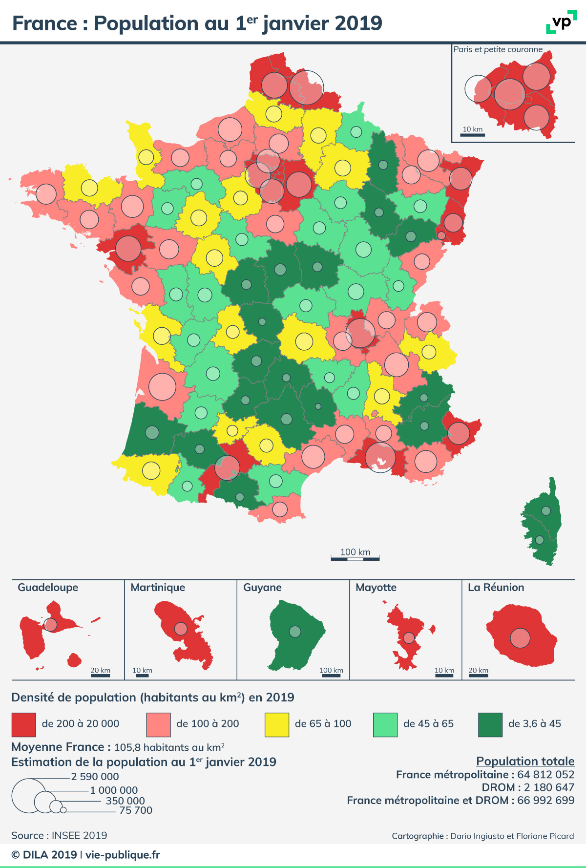La Repartition Geographique De La Population En France Momes Net