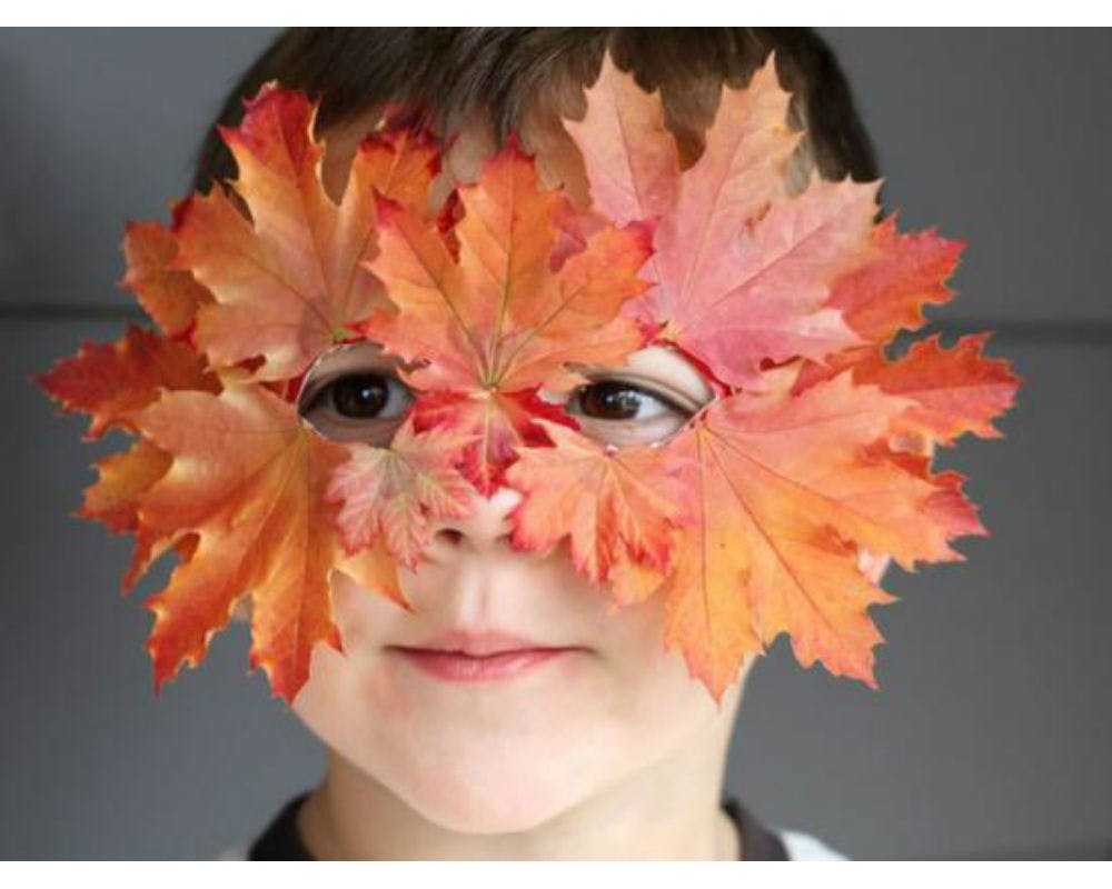 Réaliser un masque de feuilles