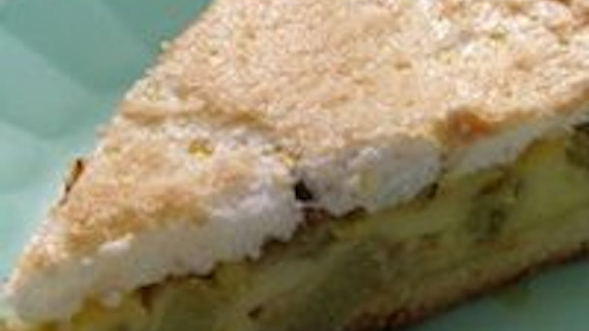 Recette de la tarte à la rhubarbe Recette de la tarte à la rhubarbe