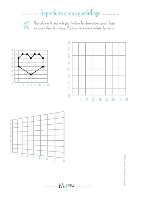 Reproduire Sur Une Grille Exercice Niveau 2 Momes Net Reproduire Sur Une Grille Exercice Niveau 2 Momes Net