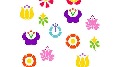 Retrouve les paires de fleurs Retrouve les paires de fleurs