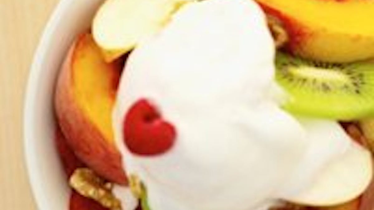 Salade de fruits au pain Salade de fruits au pain