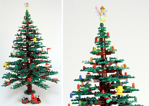Sapin de Noël en Lego