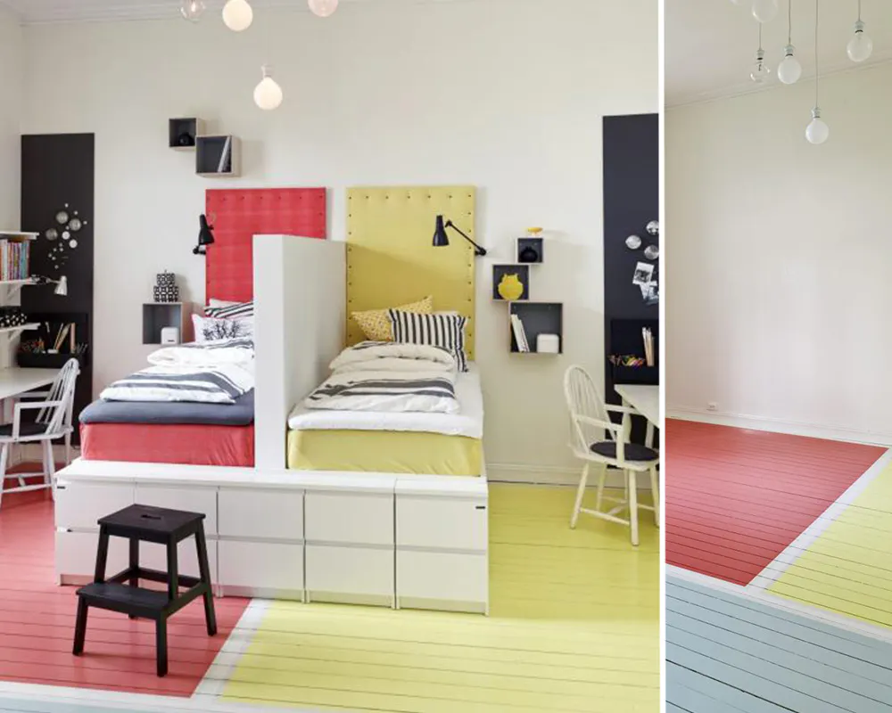 Une Chambre Pour Deux Enfants 14 Idees De Separations Momes Une Chambre Pour Deux Enfants 14 Idees De Separations Momes