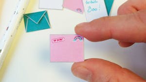 Set de mini-courriers à imprimer pour les fées