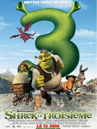 Affiche Shrek le troisième
