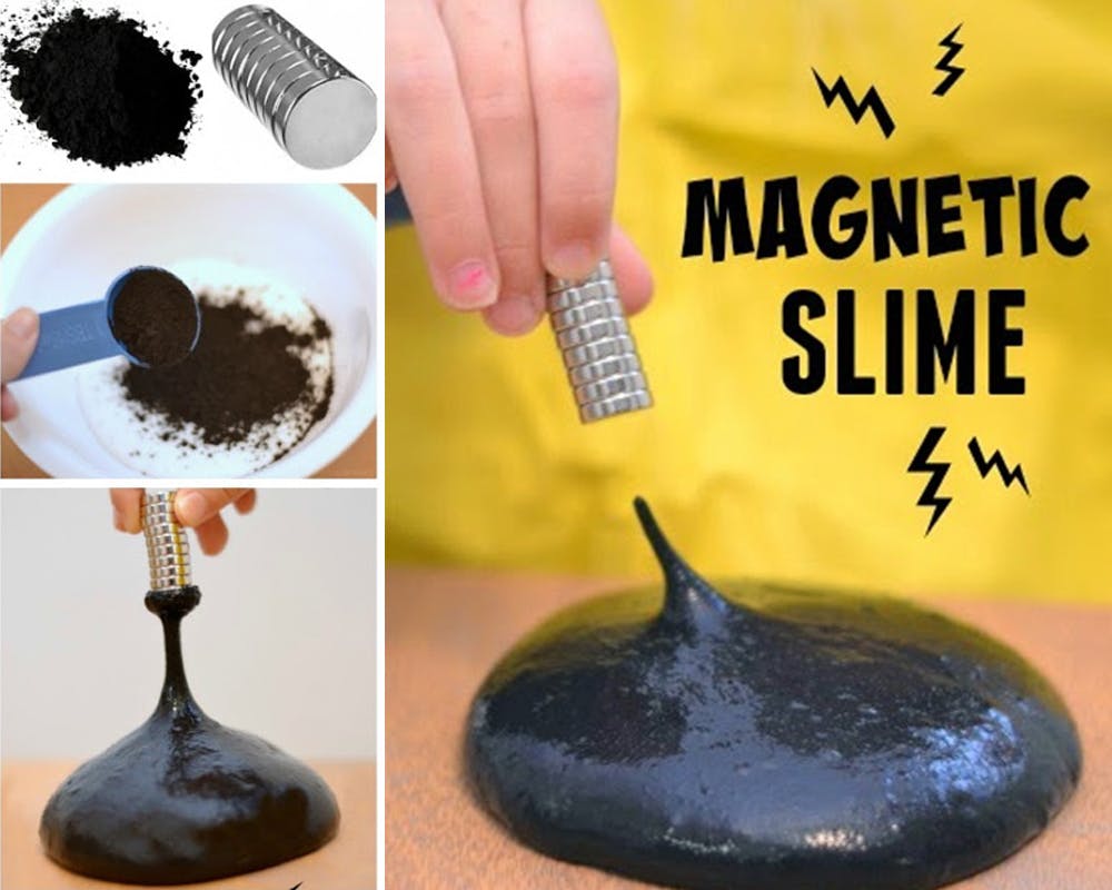 Slime 20 idées Slime magnétique