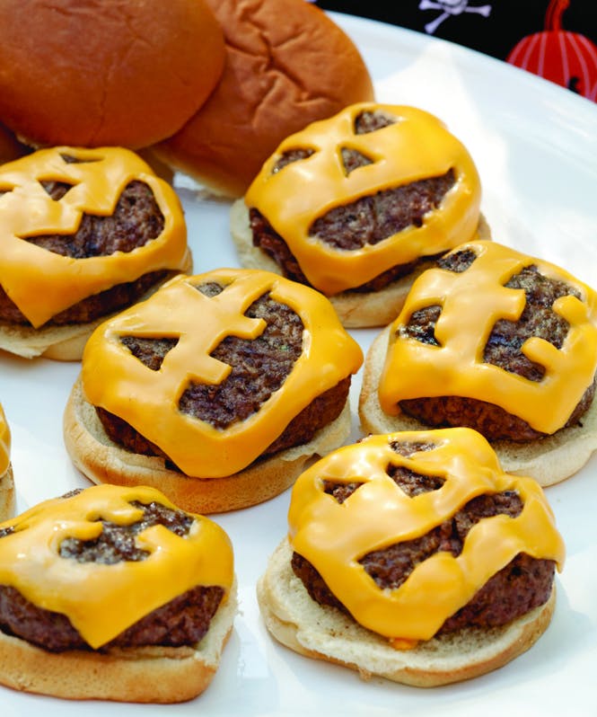 hamburger halloween