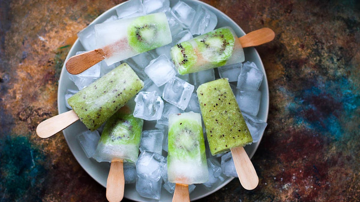 Sorbets au kiwi maison Sorbets au kiwi maison