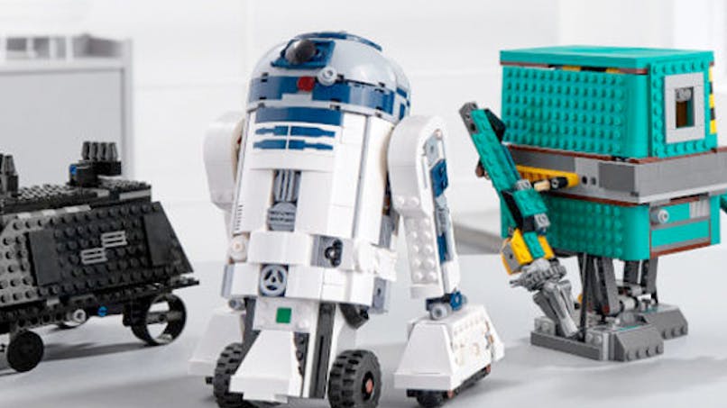 kit lego star wars boost droid commander robot à
      programmer code R2D2
