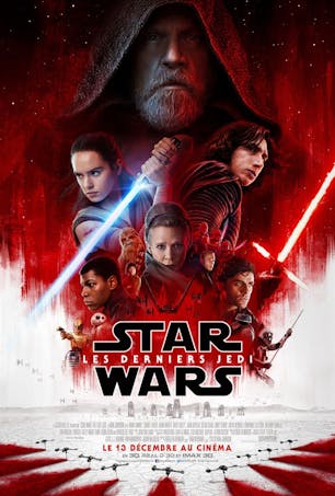 Star Wars - Les derniers Jedi affiche